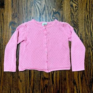 Pink Janie and Jack size 4 button cardigan sweater